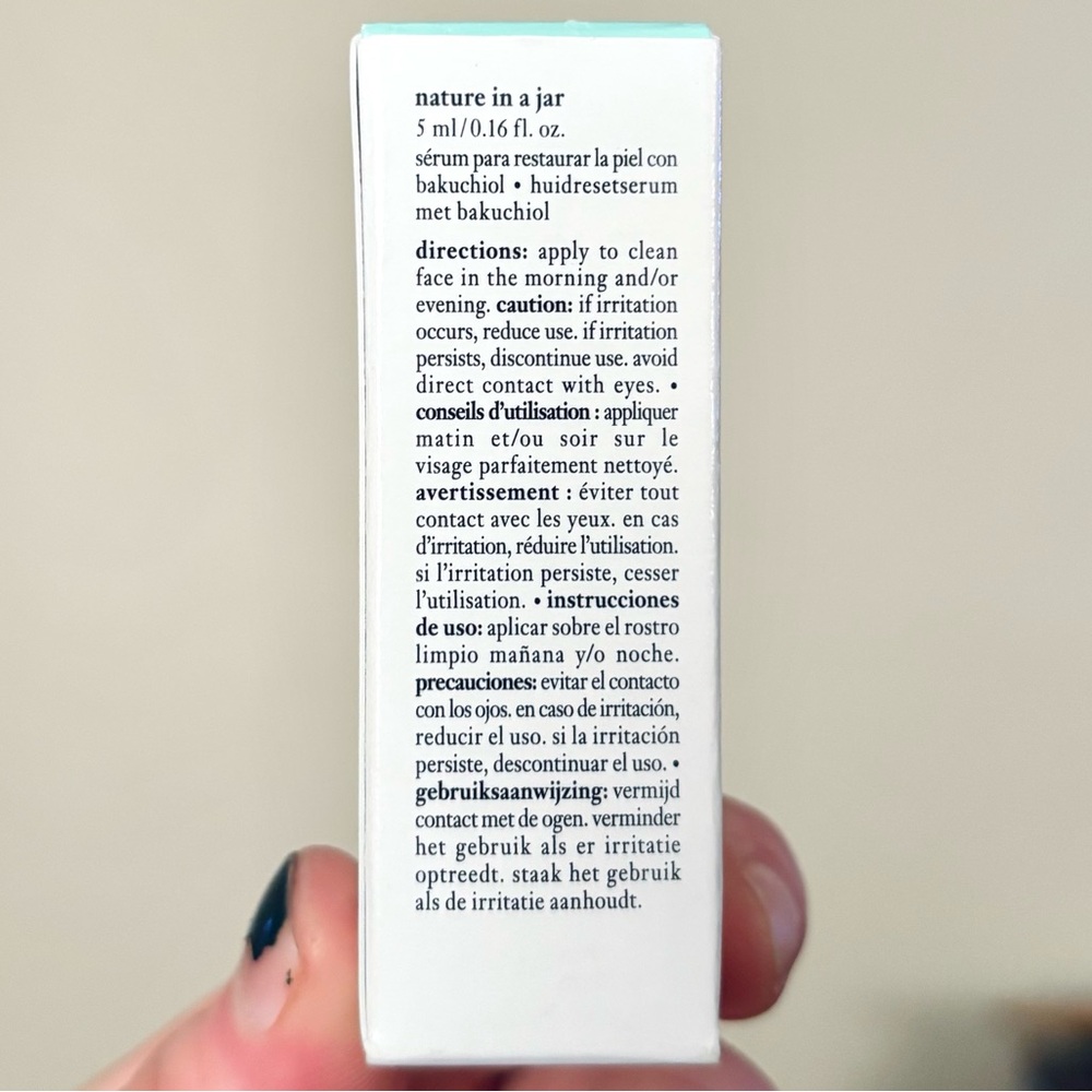 💥 Philosophy Nature in a Jar Skin Reset Serum Travel Mini - Picture 2 of 3